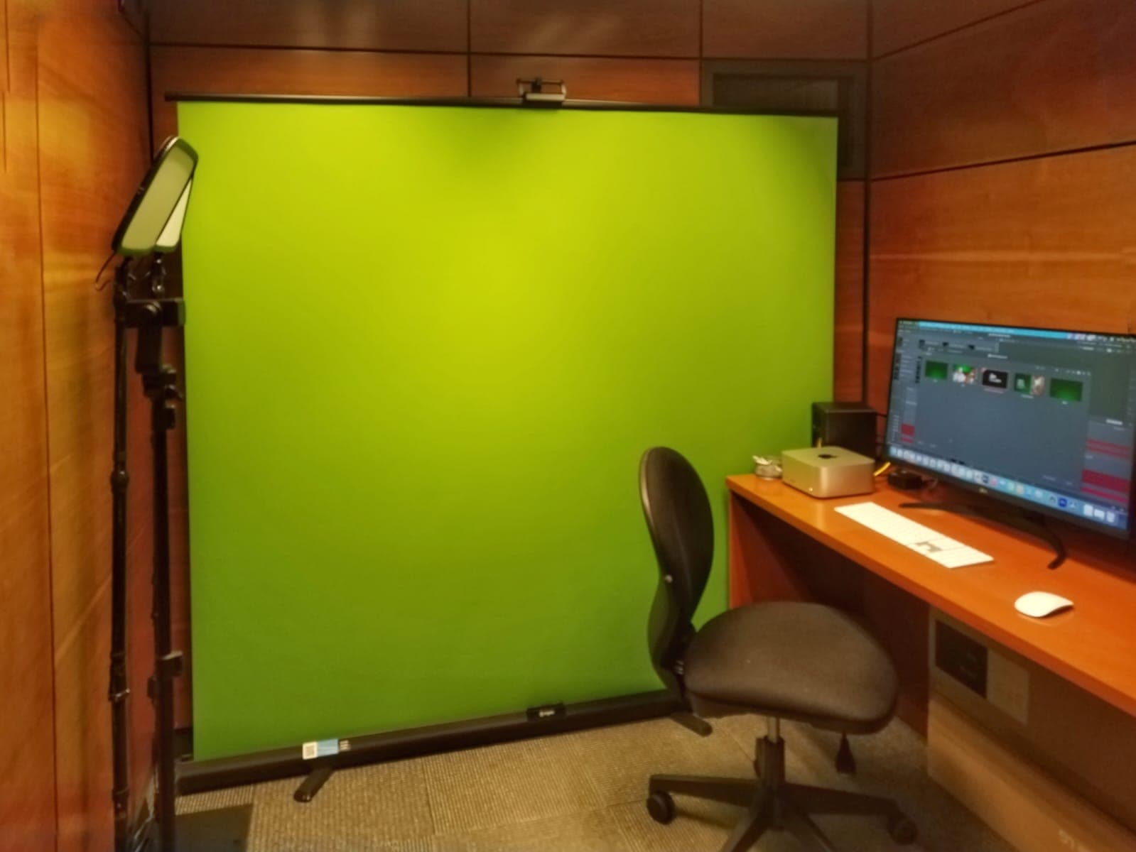 cabina de medios