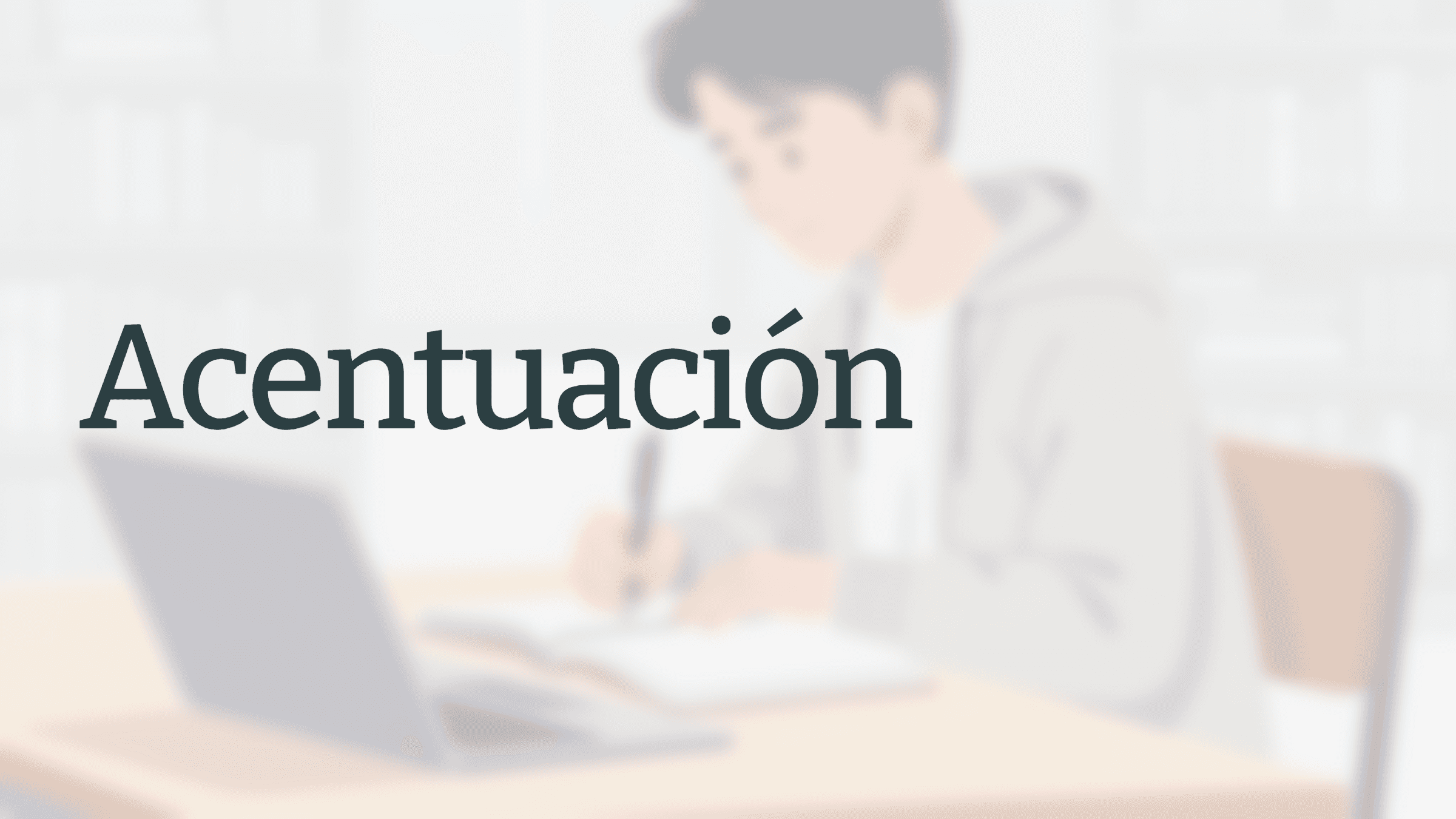Acentuación