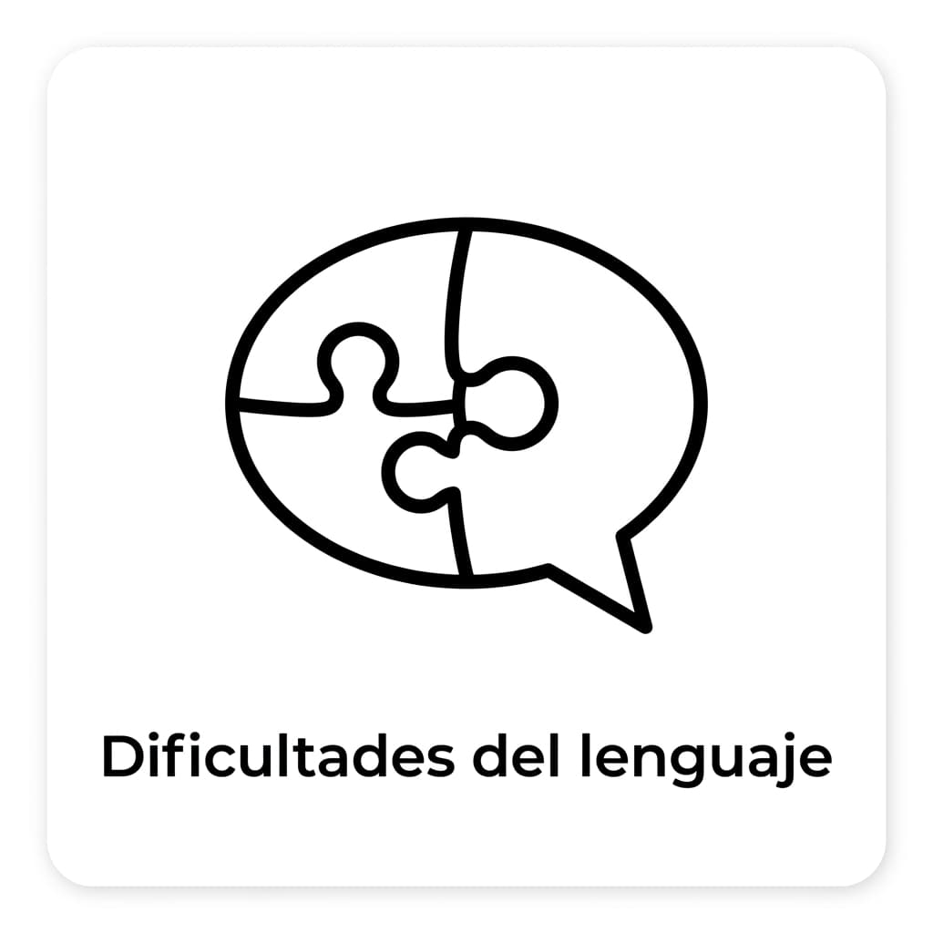 Dificultades del lenguaje